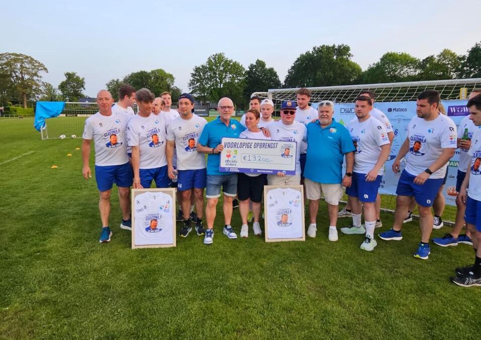 Sponsorloop van Cluzona 6 levert € 13.631,14 op.